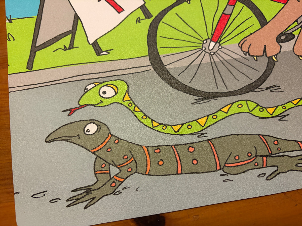 On our way to Fremantle Markets Placemat