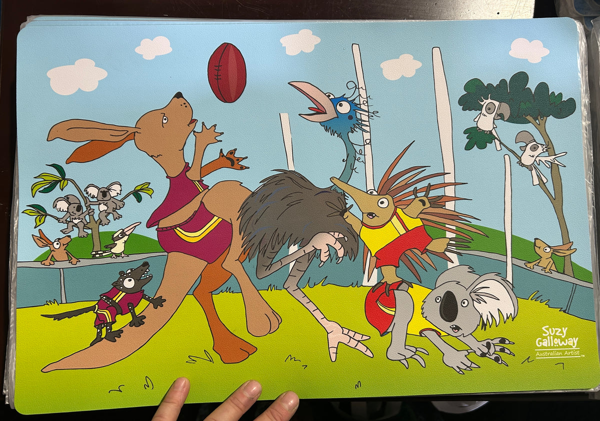 Footy time Placemat