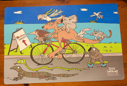 On our way to Fremantle Markets Placemat