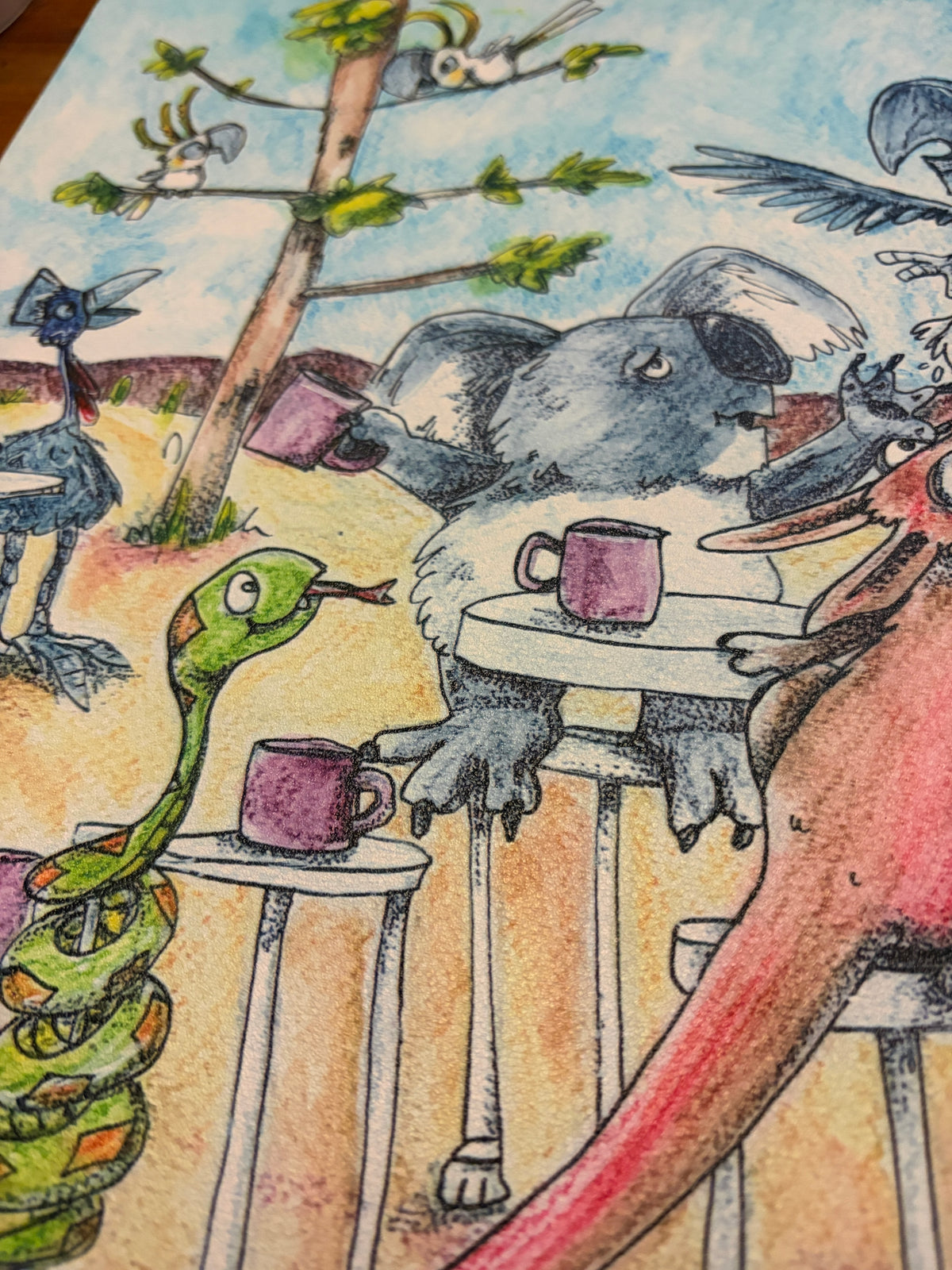 Coffee Club Placemat