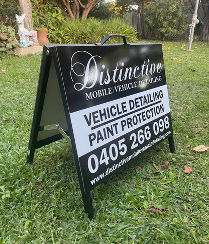 A selection of photos of signs.