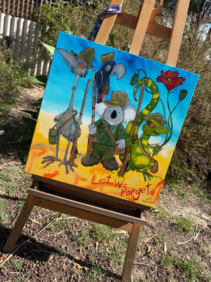 Anzac Day 2026 - Original artwork (SOLD)