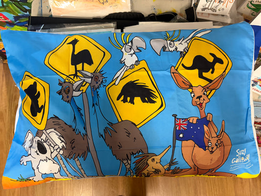 Road Signs Pillowcase