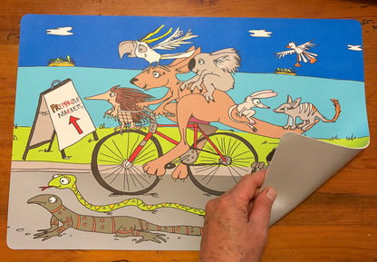 On our way to Fremantle Markets Placemat