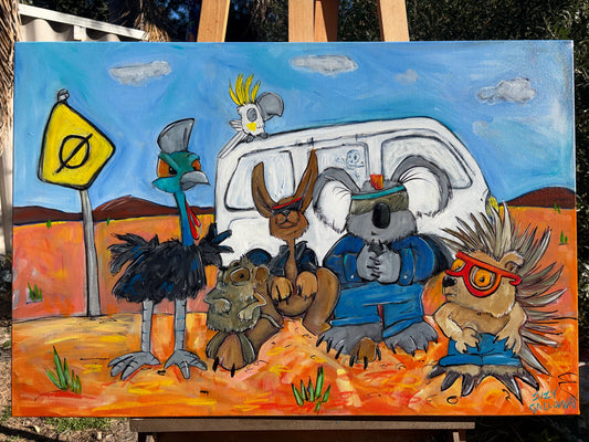 Punk Highway - Original artwork