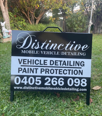 A selection of photos of signs.