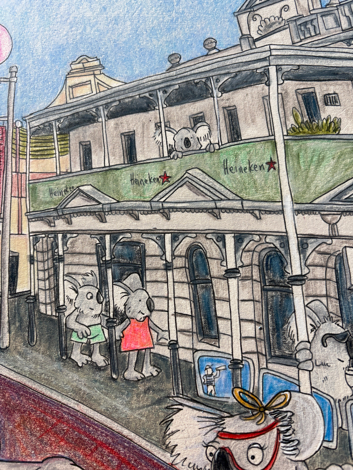 Koala Day Out - Original artwork