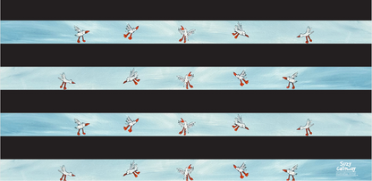 Beach Girls and Seagull Stripes Microfibre QUICKDRY Towel