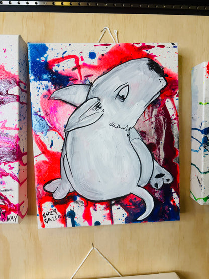Bully - Ink and Acrylic on Canvas Original