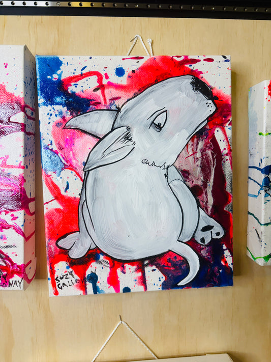 Bully - Ink and Acrylic on Canvas Original
