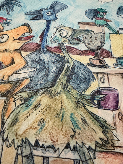 Coffee Club Placemat