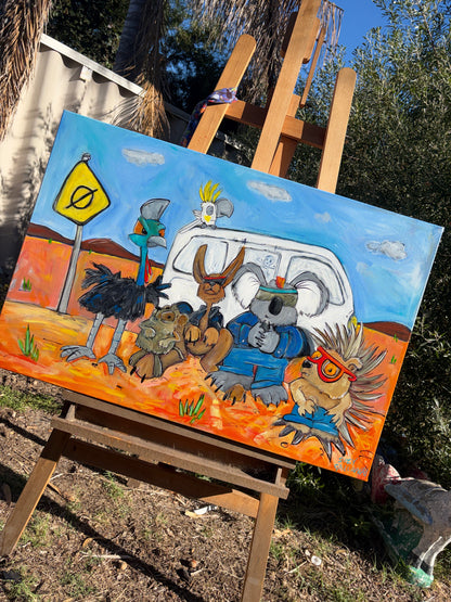 Punk Highway - Original artwork