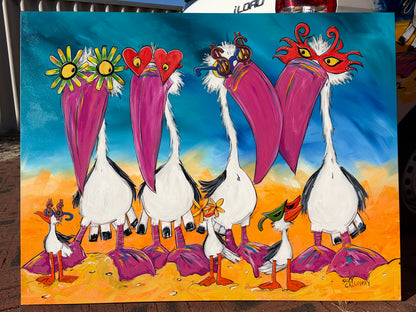 Masked Masquerade - Original artwork (sold)