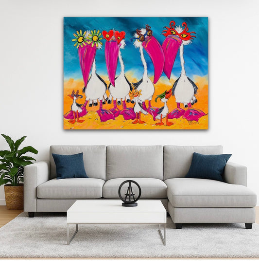 Masked Masquerade - Original artwork (sold)