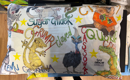 Collection of Crazy Crew Pillowcase