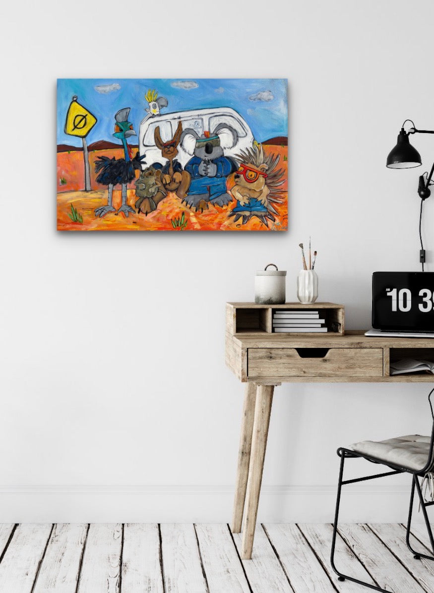 Punk Highway - Original artwork
