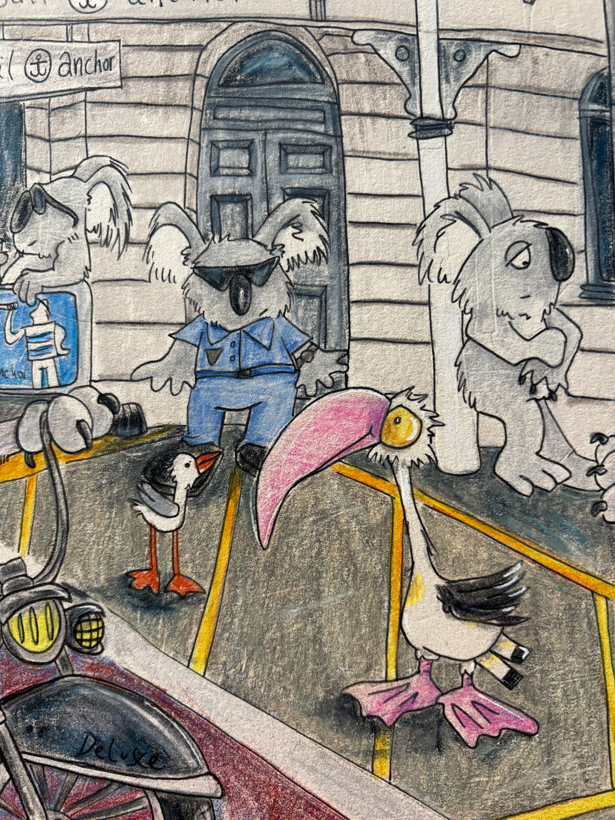 Koala Day Out - Original artwork
