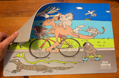 On our way to Fremantle Markets Placemat