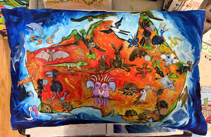 Map Of Australia Pillowcase