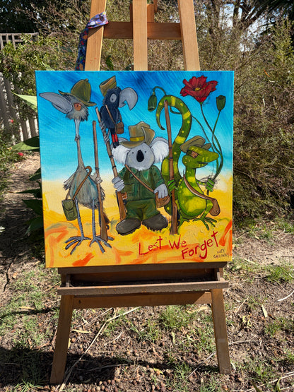 Anzac Day 2026 - Original artwork (SOLD)