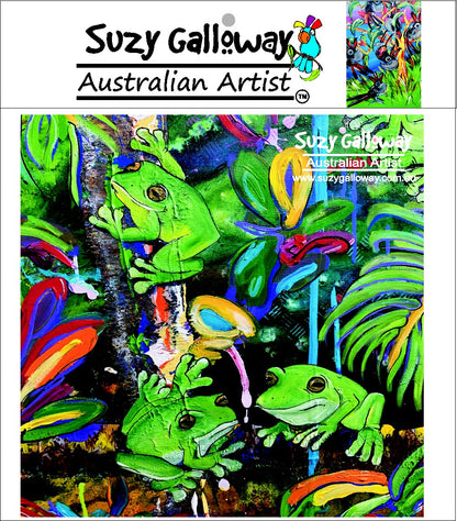 Tropical Frog Lens Cloth