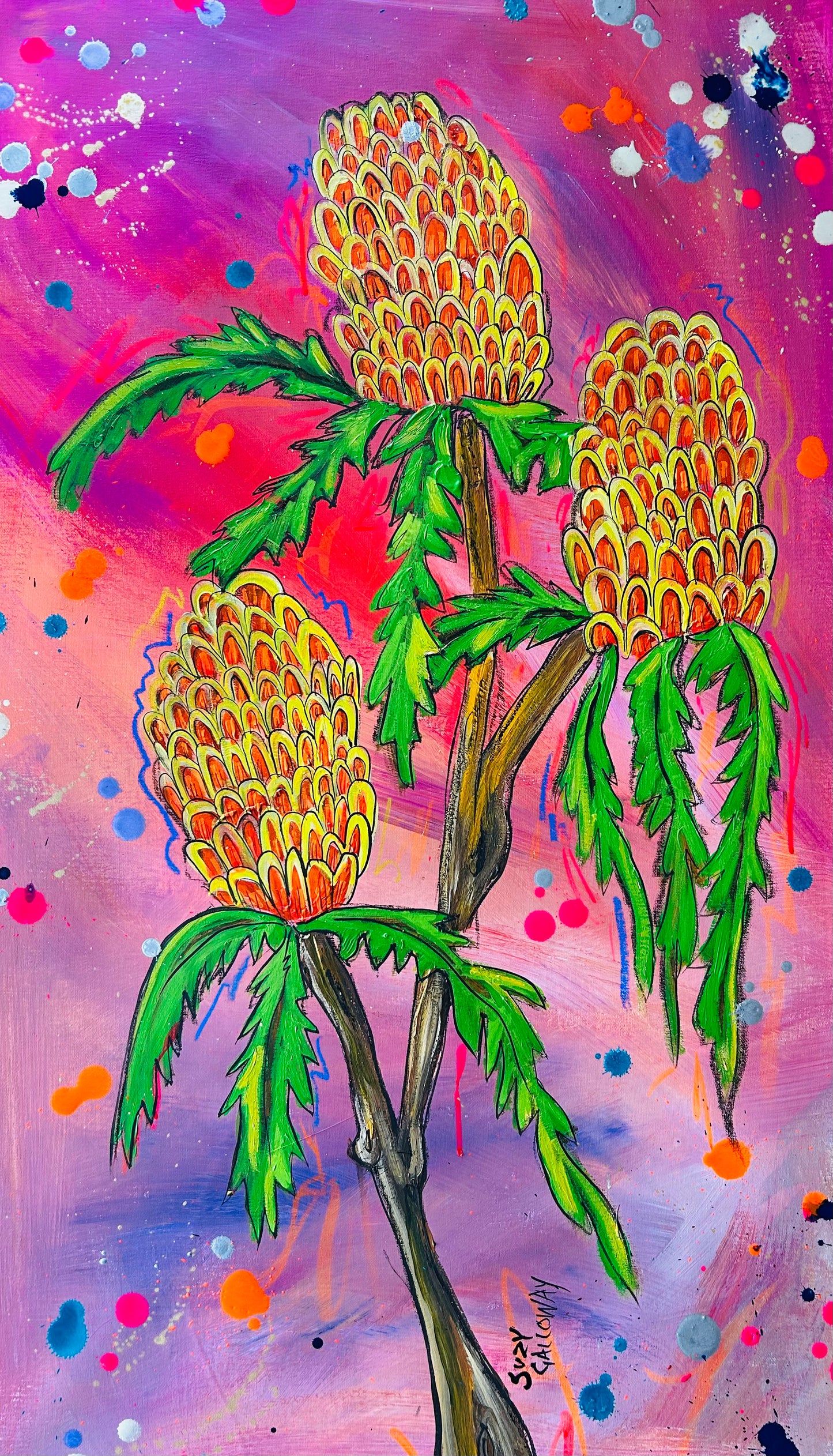 Bright Banksia SOLD