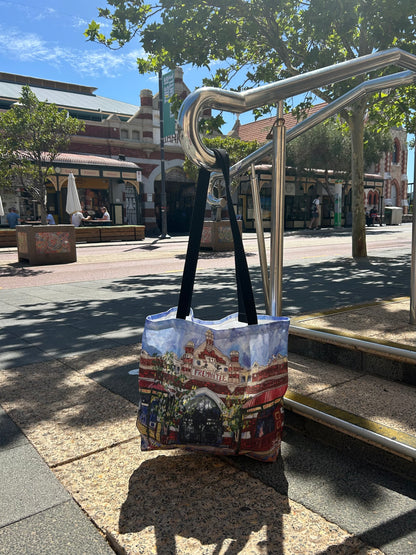 Fremantle Markets Design Cotton Canvas Large Bag