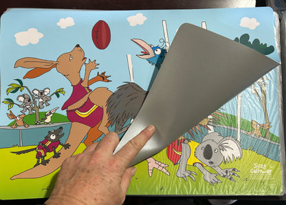 Footy time Placemat