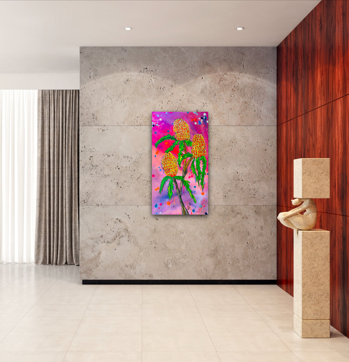 Bright Banksia SOLD
