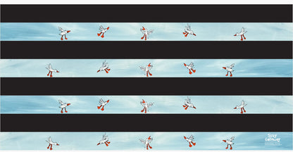 Beach Girls and Seagull Stripes Microfibre QUICKDRY Towel