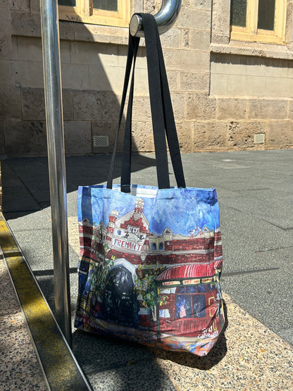 Fremantle Markets Design Cotton Canvas Large Bag