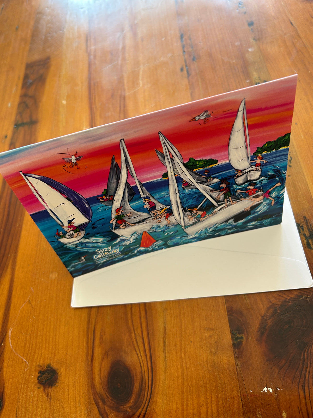 Sailing Greeting/Gift Card