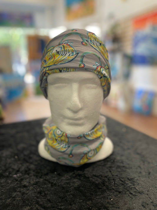 Crazy Fish Multi Purpose Headscarf / tube