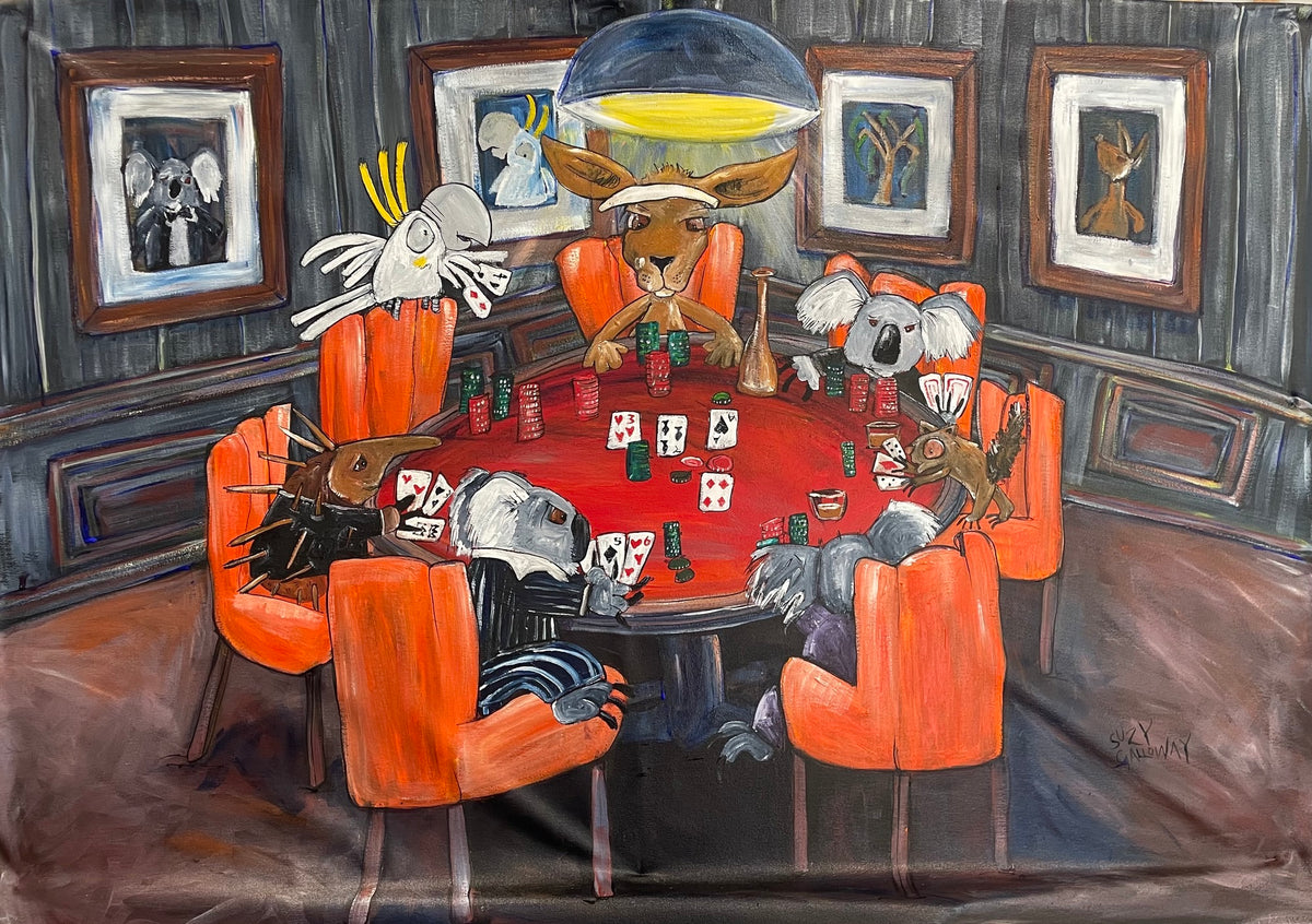 The Poker Room Original Artwork