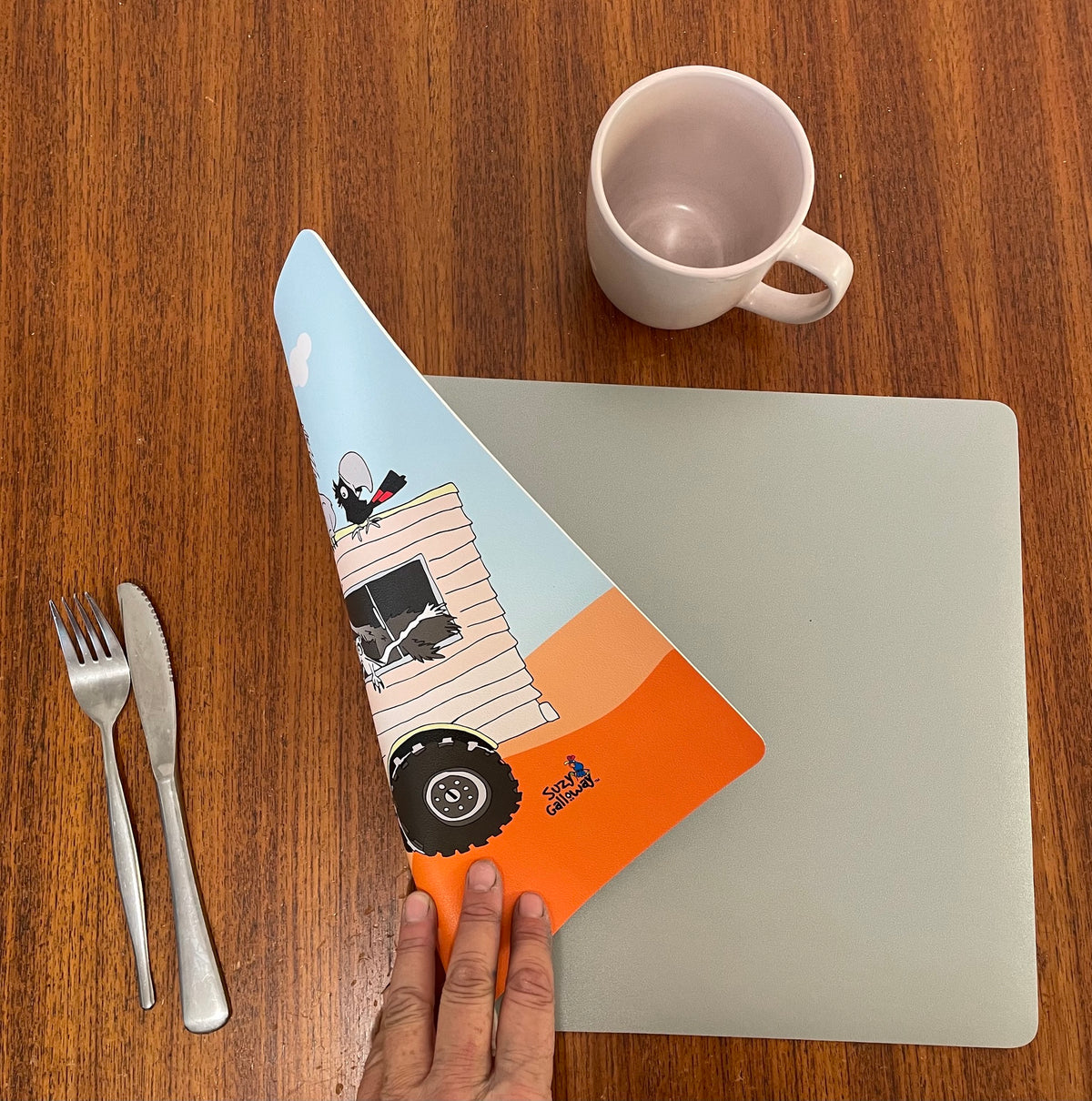 Road trip Caravan Placemat