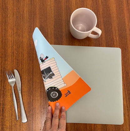 Road trip Caravan Placemat