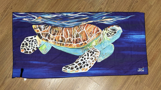 BLUE TURTLE Microfibre QUICKDRY Towel