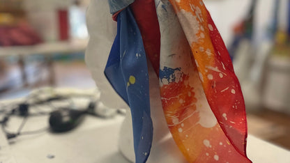 Dolphin Scarf 90cm x 90cm